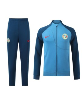 American Club Trainingsjacke Set (Top+Hose) Blau 2024/25