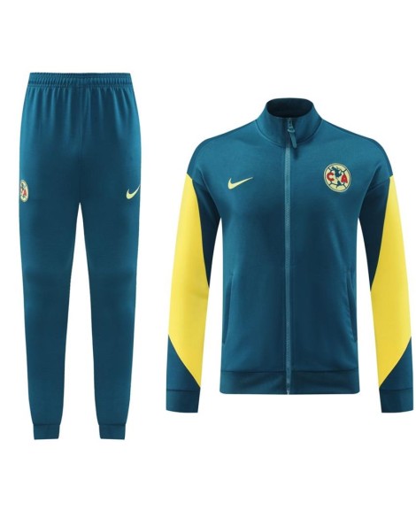 American Club Trainingsjacke Set (Top+Hose) Grün 2024/25