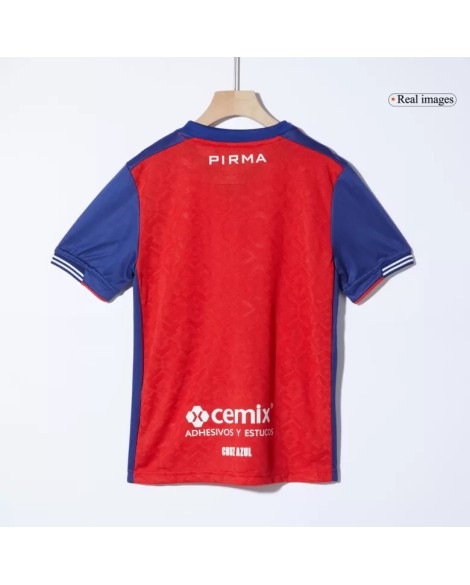 Cruz Azul Drittes Auswärts-Fußballtrikot-Set 2024/25 für Kinder (Trikot + Shorts)