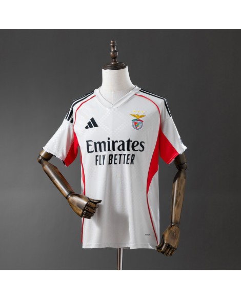 Benfica Auswärtstrikot beige Saison 25/26