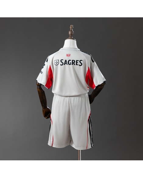 Benfica Auswärtstrikot beige Saison 25/26 - Kind