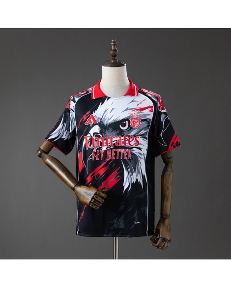 Benfica 26/27 Sondertrikot mit Adler - Schwarz & Weiß