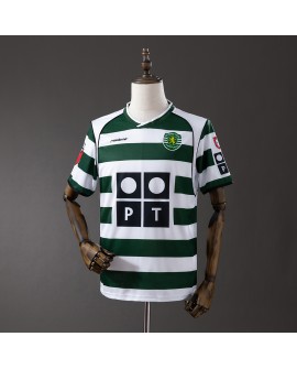 Sporting CP Maillot Domicile Rétro 2001/03