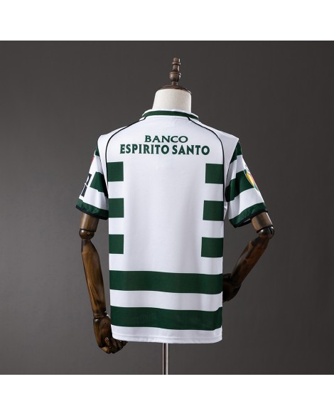 Sporting CP Maillot Domicile Rétro 2001/03