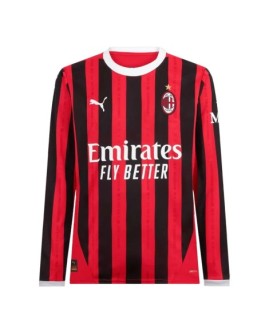 AC Mailand – Langärmliges Heim-Fußballtrikot 2024/25