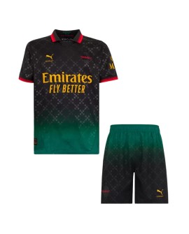 AC Mailand Viertes Auswärts-Fußballtrikot 2024/25 (Trikot + Shorts)