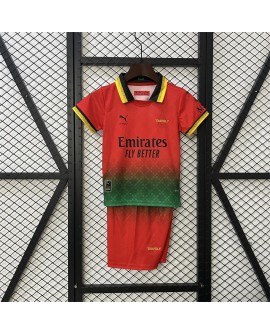AC Mailand Co-Branding-Trikot für die Saison 25/26 - Kind