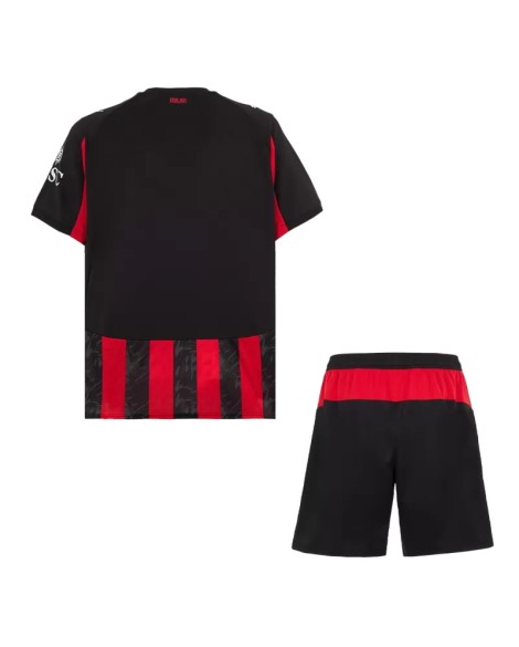 AC Mailand Heim-Fußballtrikot 2025/26 (Trikot + Shorts)