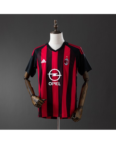AC Mailand 2002/03 Heim-Retro-Trikot