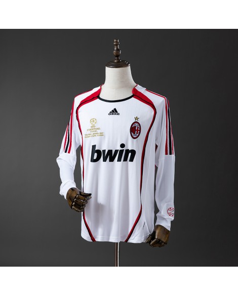 Maillot extérieur AC Milan rétro 2006/07 par Manches longues