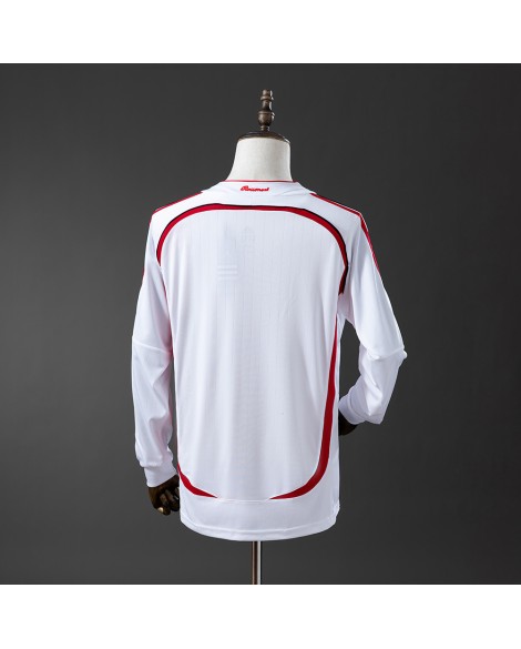 Maillot extérieur AC Milan rétro 2006/07 par Manches longues