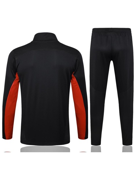 AC Mailand Trainingsanzug-Jacke 2425-Schwarz