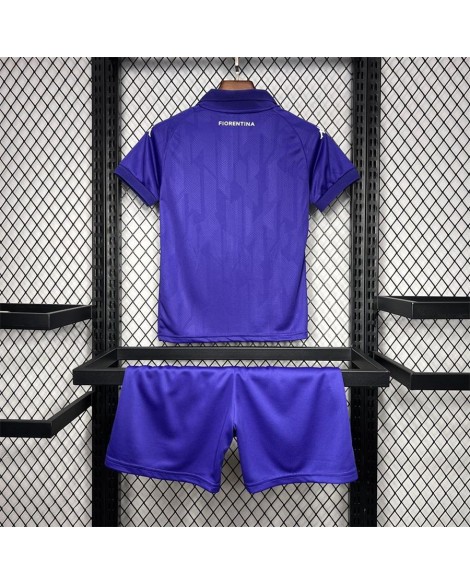 Fiorentina 2024/25 Heimtrikot für Kinder