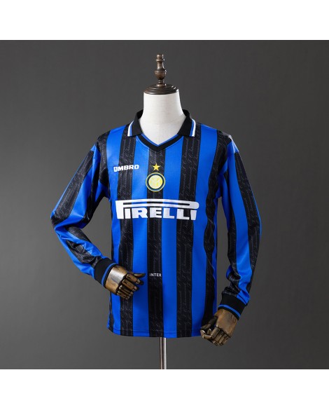 Inter Mailand Heimtrikot der Saison 97/98 langärmelig Retro