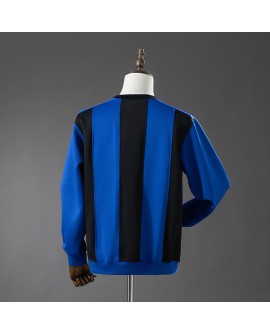 Inter Mailand Langarm-Sweatshirt mit Farbverlauf in Blau und Schwarz 2526