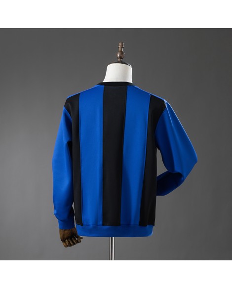 Inter Mailand Langarm-Sweatshirt mit Farbverlauf in Blau und Schwarz 2526