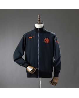 Inter Mailand Auswärts-Trenchcoat Saison 25/26 - Schwarz