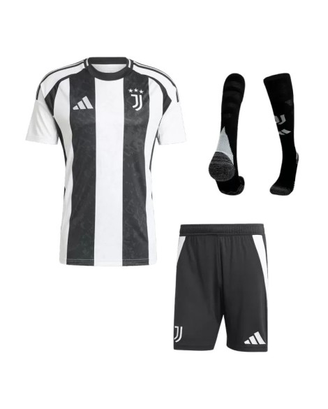 Juventus-Heimtrikot-Set 2024/25 (Trikot + Shorts + Socken)