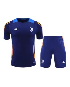 Juventus-Trainings-Fußballtrikot-Set vor dem Spiel 2024/25 (Trikot + Shorts)
