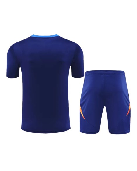 Juventus-Trainings-Fußballtrikot-Set vor dem Spiel 2024/25 (Trikot + Shorts)