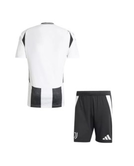 Juventus-Heim-Fußballtrikot 2024/25 (Trikot + Shorts) – Sponsor „Save The Children“