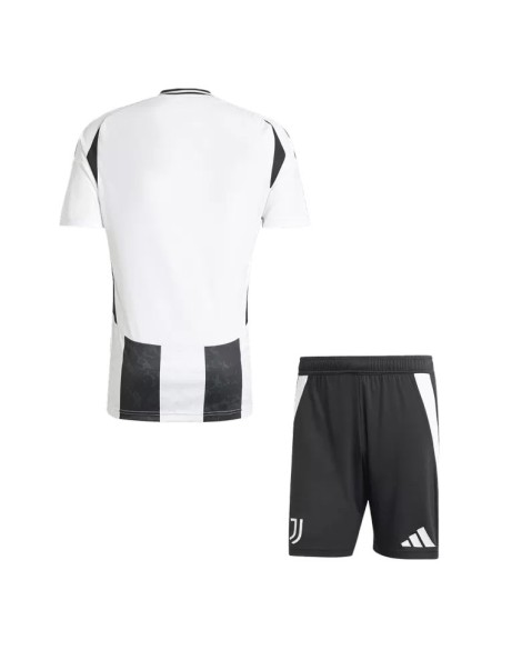 Juventus-Heim-Fußballtrikot 2024/25 (Trikot + Shorts) – Sponsor „Save The Children“