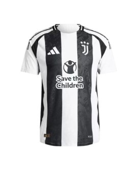 Authentisches Juventus-Heim-Fußballtrikot 2024/25 – Sponsor „Save The Children“