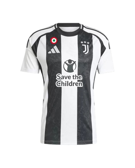 Juventus-Heim-Fußballtrikot 2024/25 – Sponsor „Save The Children“