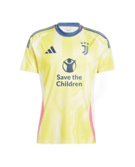 Juventus Auswärts-Fußballtrikot 2024/25 – Sponsor „Save The Children“