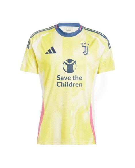 Juventus Auswärts-Fußballtrikot 2024/25 – Sponsor „Save The Children“