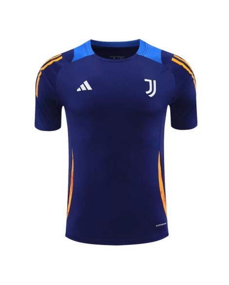 Juventus Pre-Match Trainings-Fußballtrikot 2024/25 - Marineblau