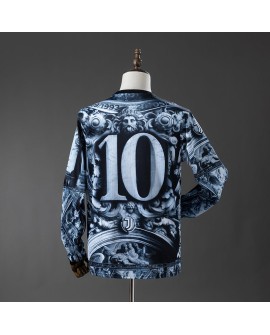 Juventus-Langarmtrikot für die Saison 25/26 – Aufwärmtrikot