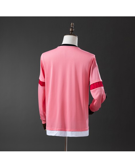 Juventus Auswärtstrikot 2015/26 Langarm Retro-Trikot