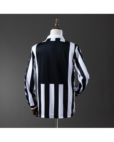 Juventus Heimtrikot der Saison 99/00 Retro-Langarmtrikot