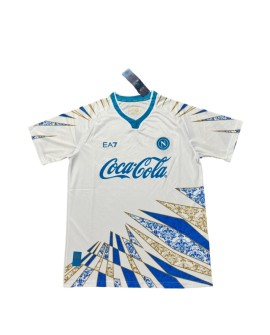 Napolis weißes Aufwärmtrikot 2526