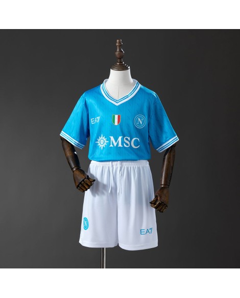 Heimtrikot des SSC Neapel für die Saison 25/26 - Kind