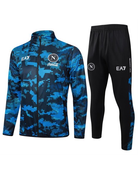 Napoli Jacke Trainingsanzug 2425-Blau