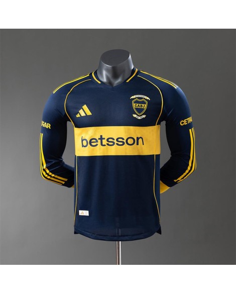 Boca Juniors Heimtrikot 25/26 (Langarm)-Player Boca Juniors Heimtrikot 25/26 (Langarm)-Player