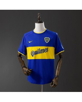Boca Juniors 2000/01 Retro Home Trikot