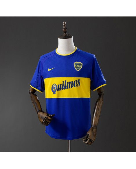 Boca Juniors 2000/01 Retro Home Trikot