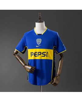 Boca Juniors 2002 Retro-Heimtrikot