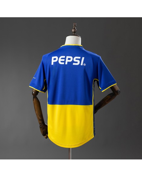Boca Juniors 2002 Retro-Heimtrikot