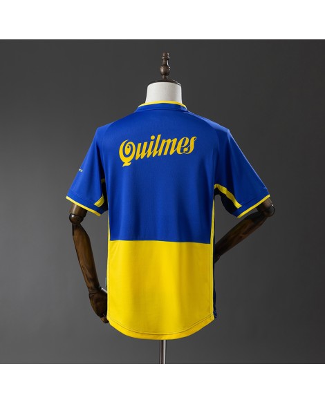 Boca Juniors 2001/02 Heimtrikot im Retro-Stil