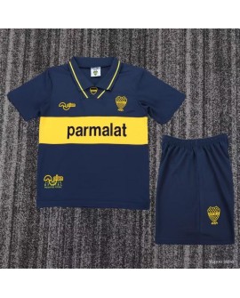Boca Juniors 93/95 Heim-Retro-Trikot – Kind
