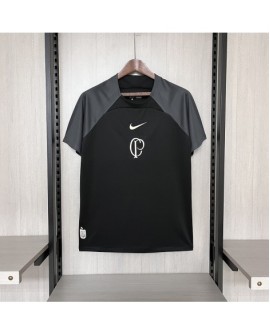 24/25 Corinthians Trainings-Set vor dem Spiel schwarz