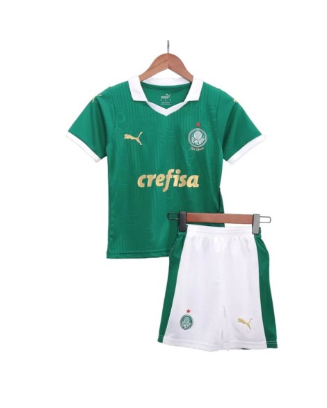 SE Palmeiras 2024/25 Kinder Heimtrikot (Jersey+Shorts)