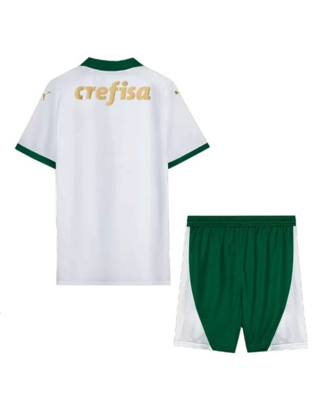 SE Palmeiras 2024/25 Auswärtstrikot für Kinder (Jersey+Shorts)