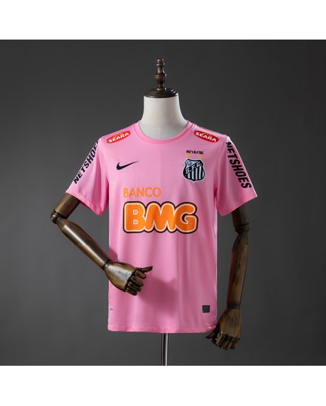 Santos 12/13 Retro-Rosa Trikot
