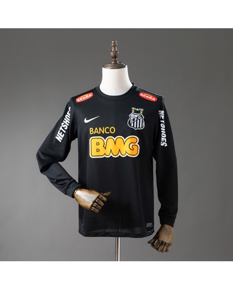 Santos 12/13 Auswärts-Langarm-Retro-Trikot