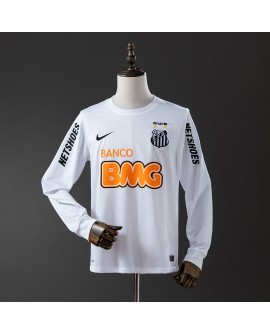 Retro-Langarm-Heimtrikot von Santos für die Saison 11/12